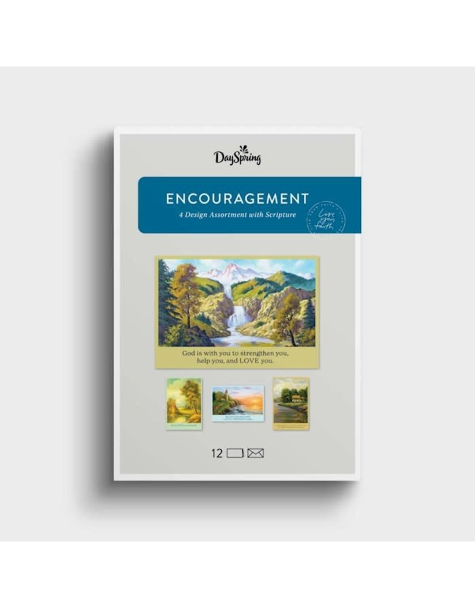 Encouragement - Fine Art - 12 boxed cards