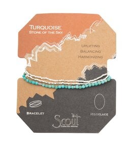 Delicate Stone - Turquoise Gold