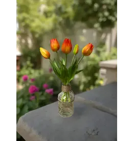 10" Fresh Touch Mini Tulip Bundle - Orange
