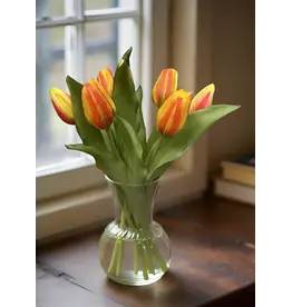 12" Fresh Touch Formosa Tulip Bundle - Orange