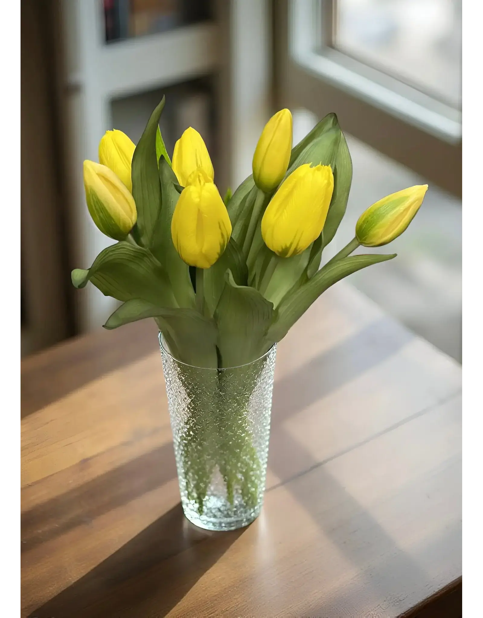 12" Fresh Touch Formosa Tulip Bundle - Yellow