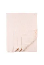 Sweater Knit Blanket - pink