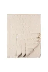Sweater Knit Blanket - tan