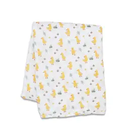 Muslin Swaddle Blanket - Ducks