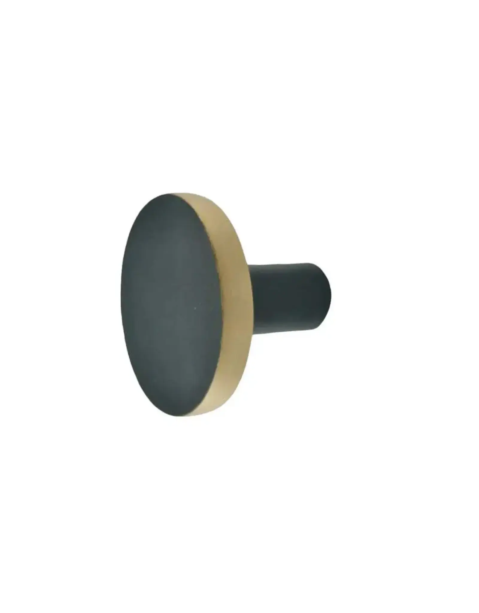 Matte Black Knob #1, 1.2"