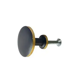 Matte Black Knob #2, 1.2"