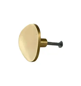 Satin Brass Knob