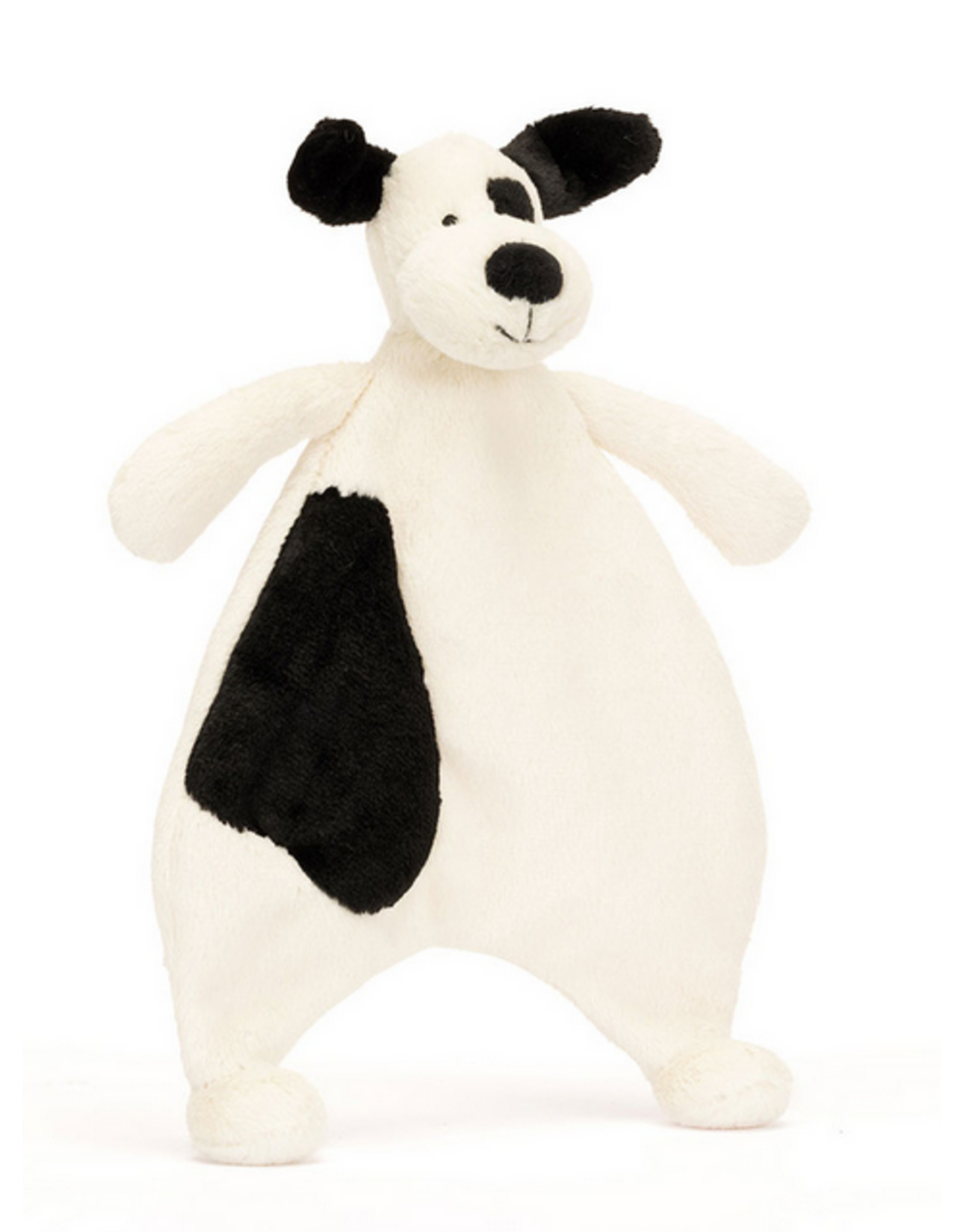 Jellycat Bashful Black & Cream Puppy Comforter
