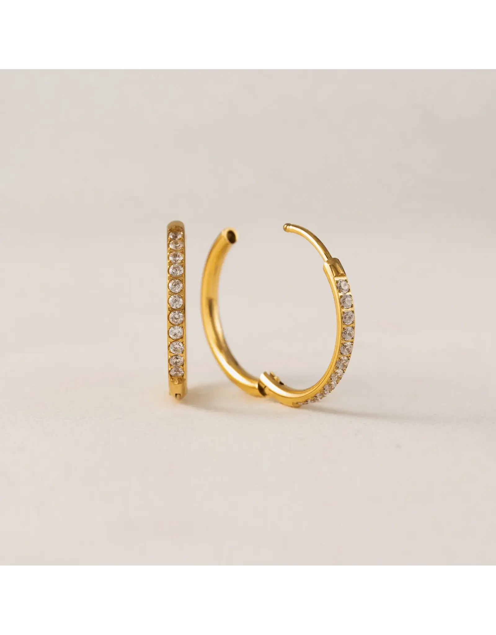 Evie 20mm Hoops - Gold