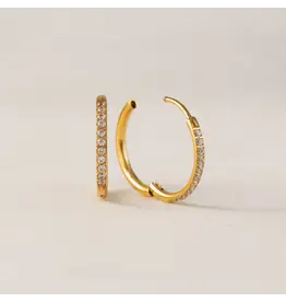 Evie 20mm Hoops - Gold