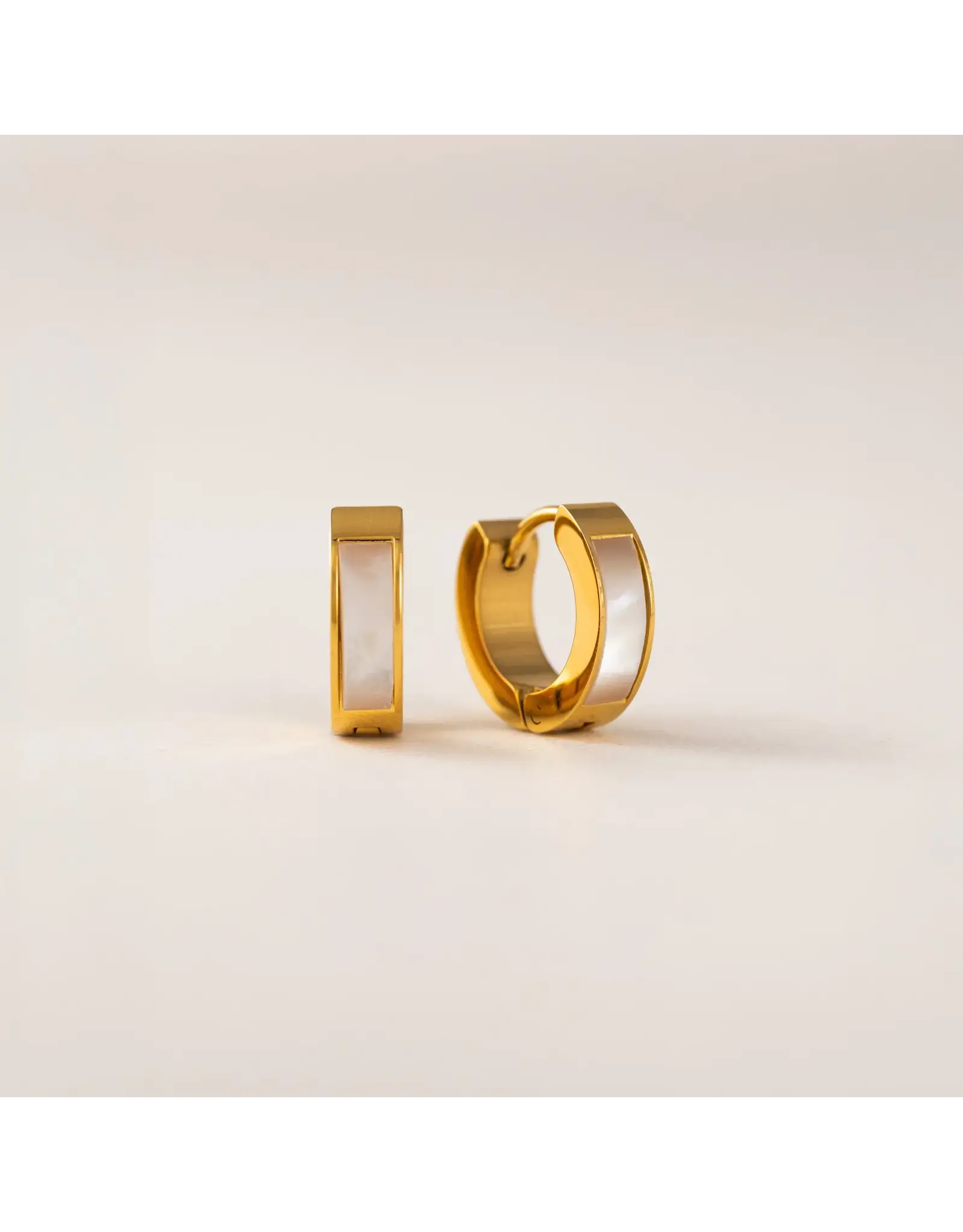 Tofino Huggie Hoops - Gold