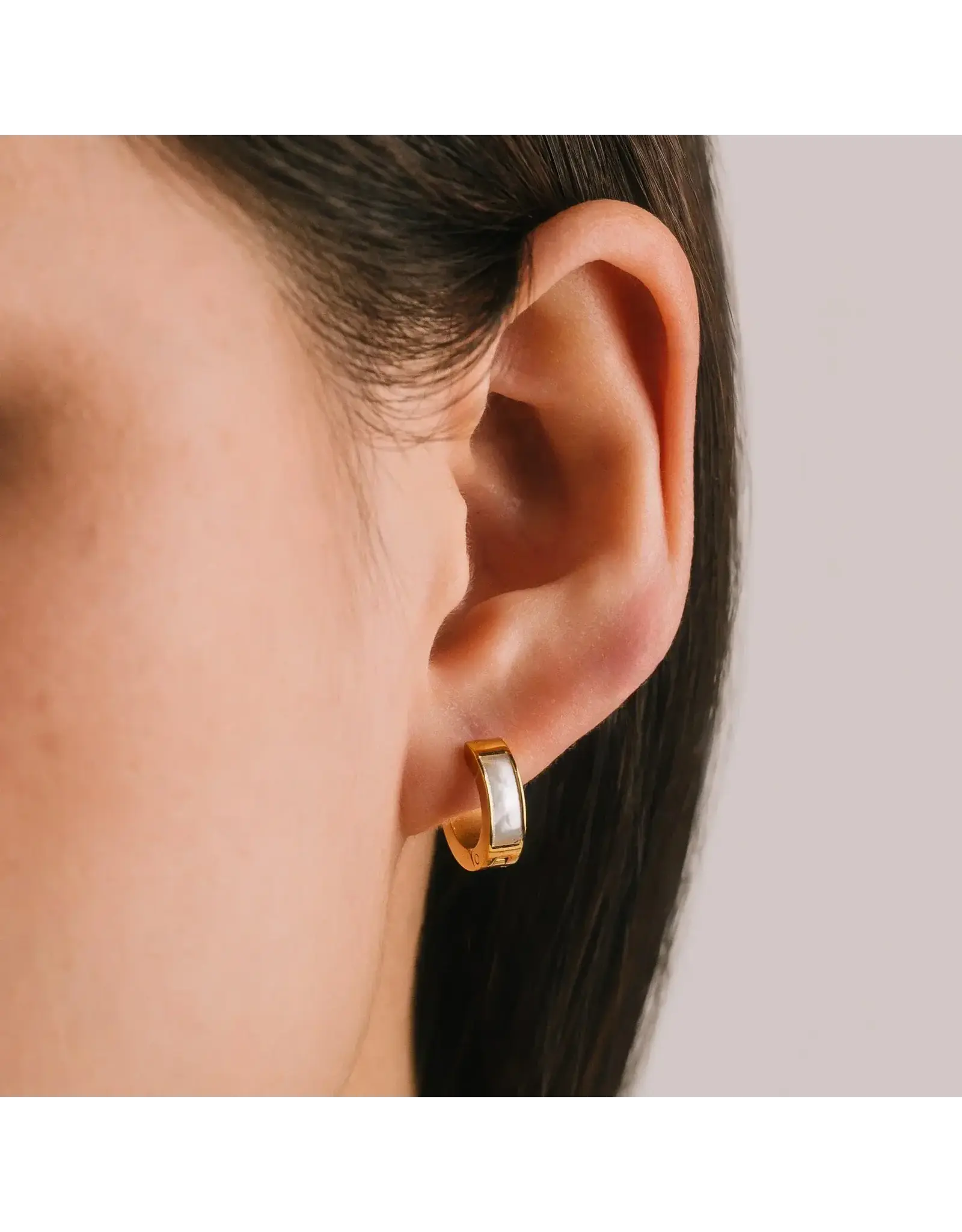 Lover's Tempo Tofino Huggie Hoops - Gold