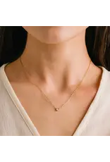 Opal Necklace - Gold