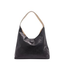 Charlene 3-in-1 Reversible Hobo - Black/Light Khaki