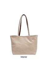 Brooke 3-in-1 Reversible Tote - Camel/Cream