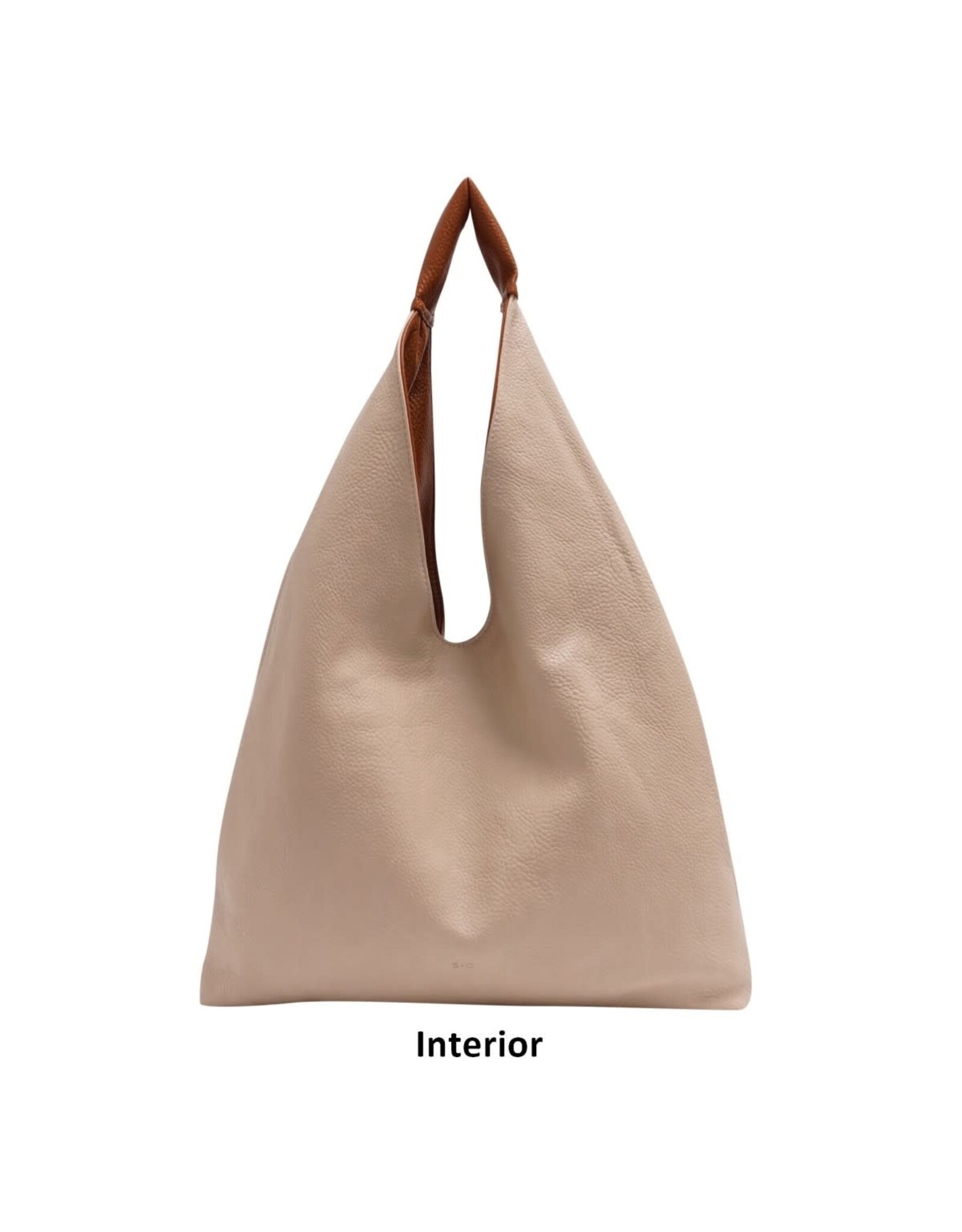 Cecilia 3-in-1 Reversible Hobo - Cognac/Oat