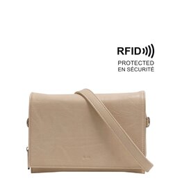 Nita Crossbody Wallet - Almond Milk