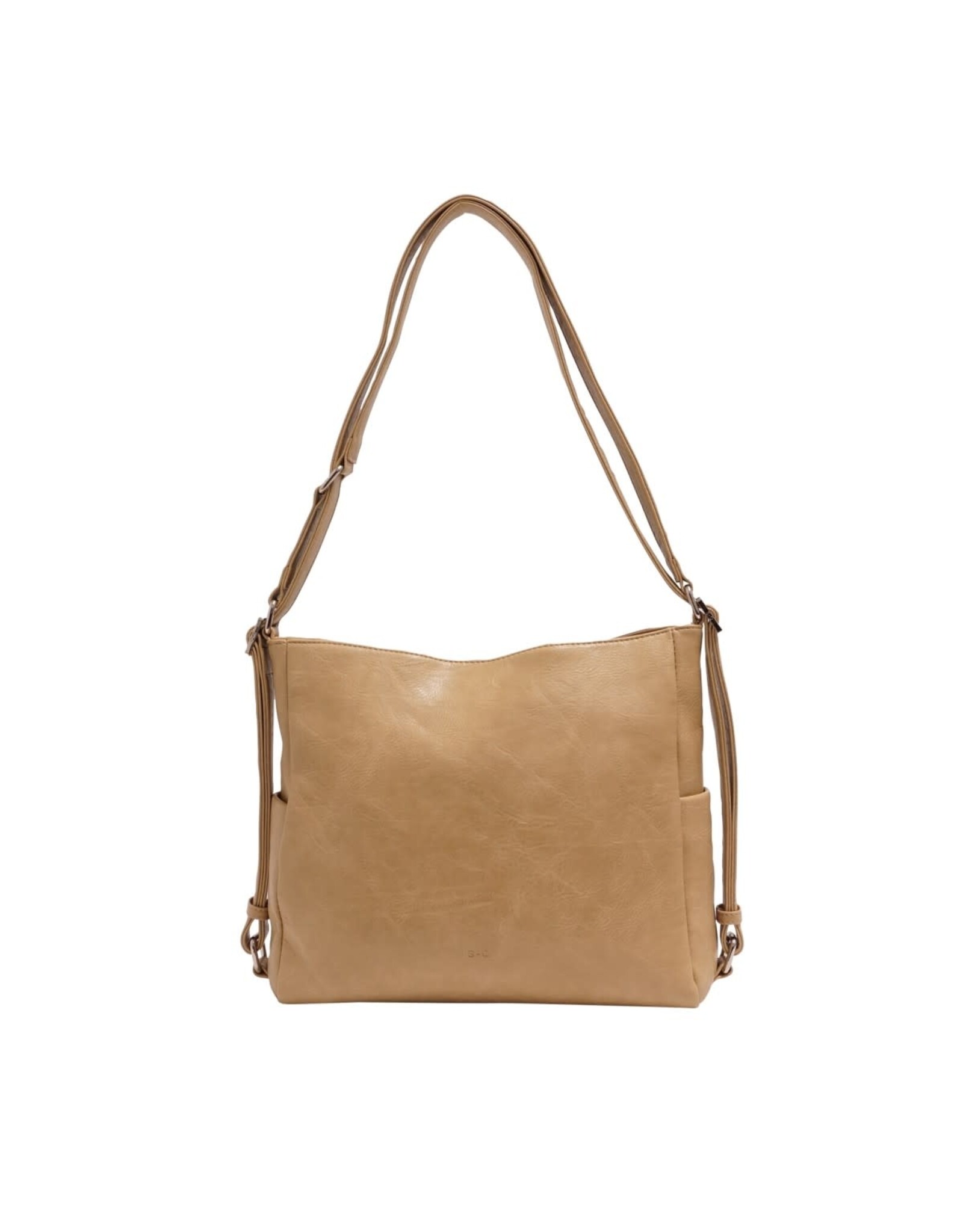 Dovie Convertible Hobo - Light Khaki