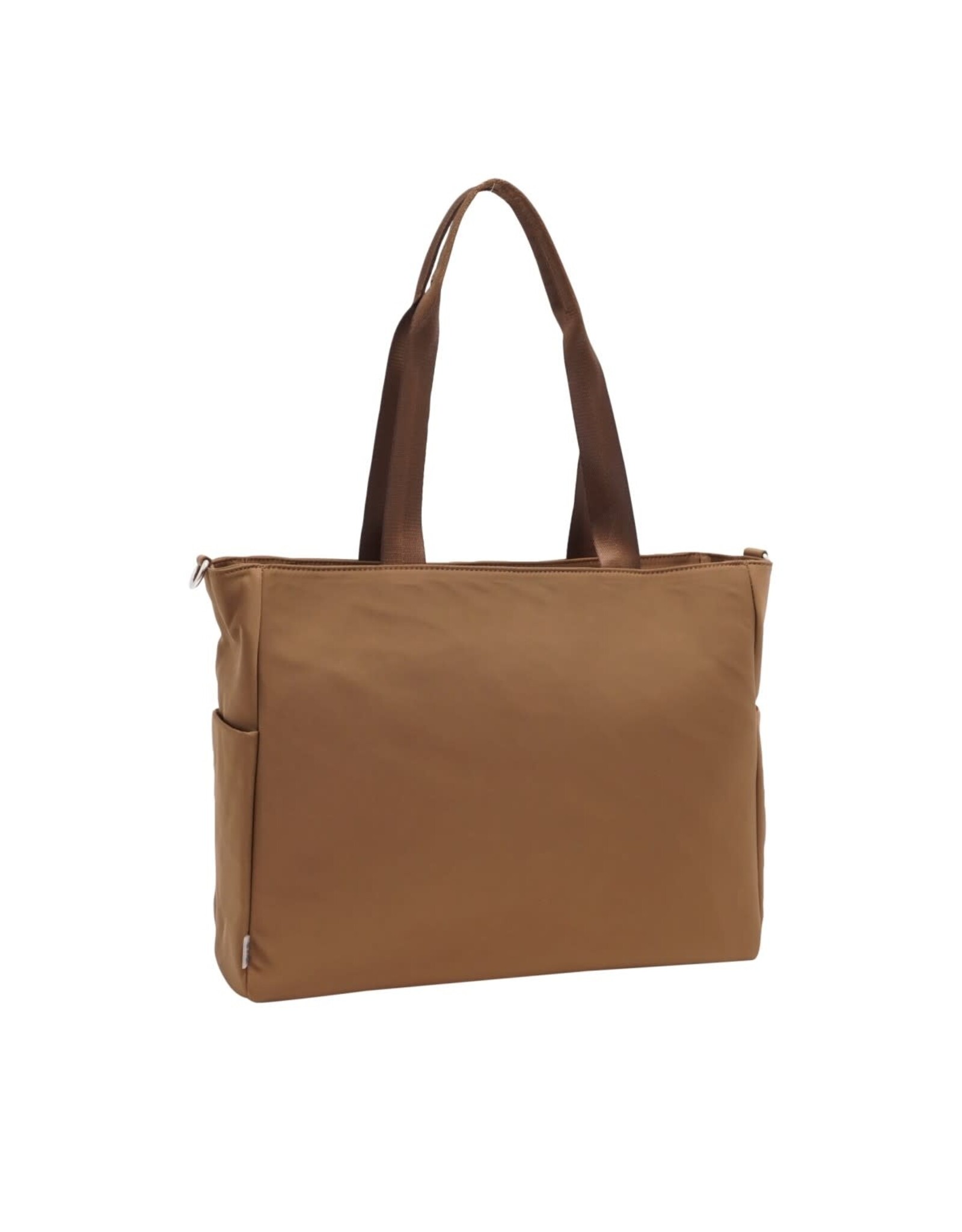 Gabriella Nylon Tote - Brown