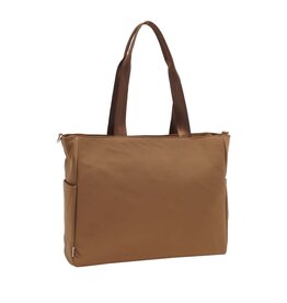 Gabriella Nylon Tote - Brown