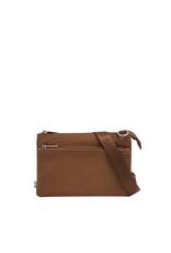 Sasha Nylon Crossbody - Brown