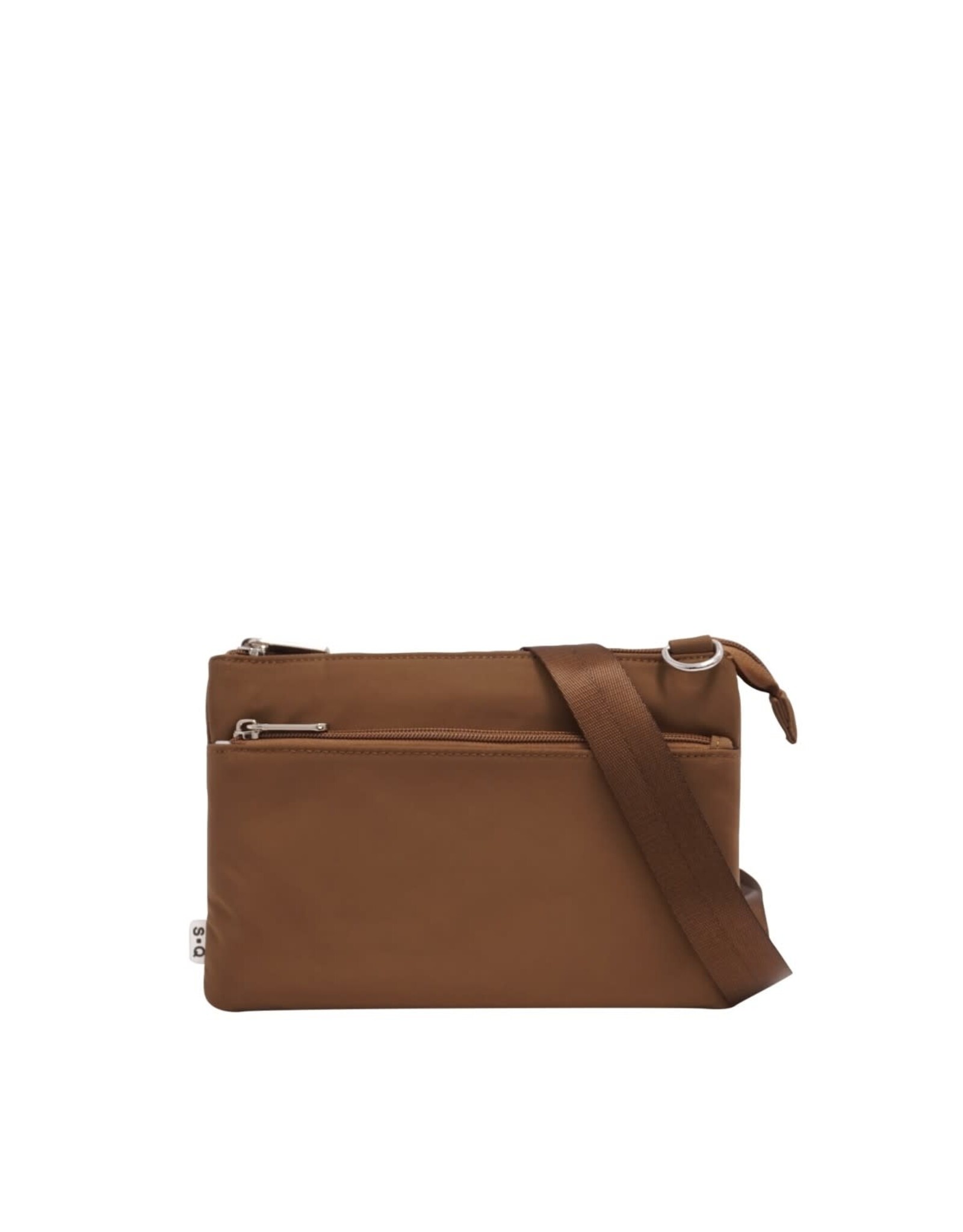 Sasha Nylon Crossbody - Brown