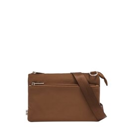 Sasha Nylon Crossbody - Brown