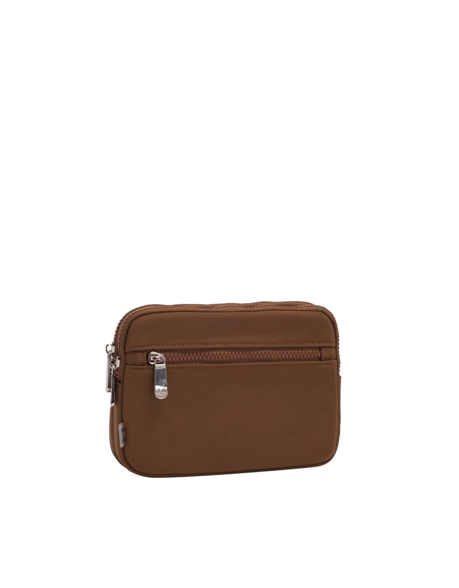 Symone Nylon Belt Bag - Brown
