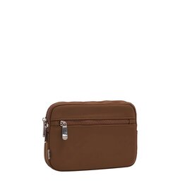 Symone Nylon Belt Bag - Brown