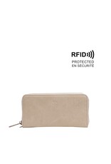 Jezebel Zip-Around Wallet - Cream