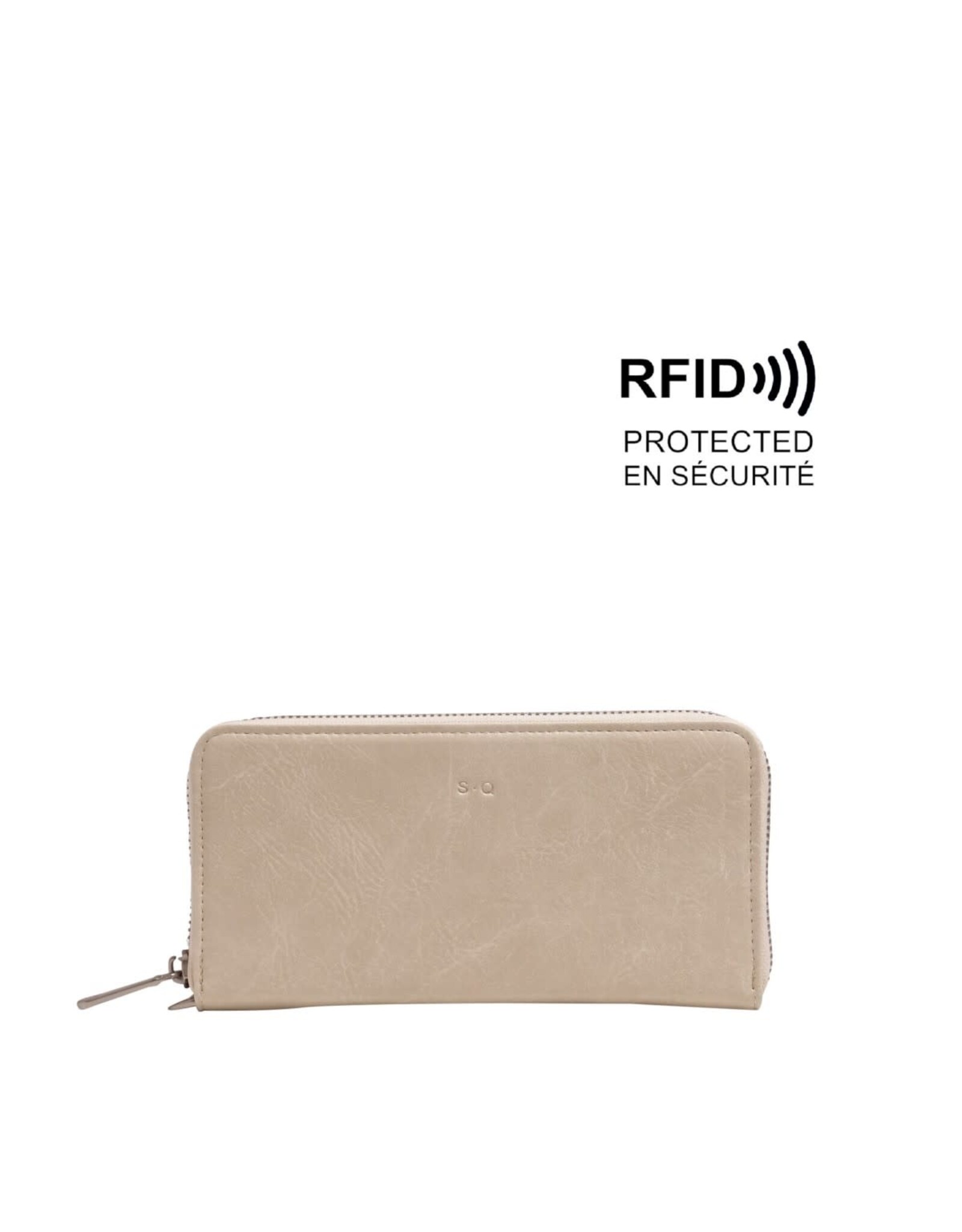 Jezebel Zip-Around Wallet - Cream