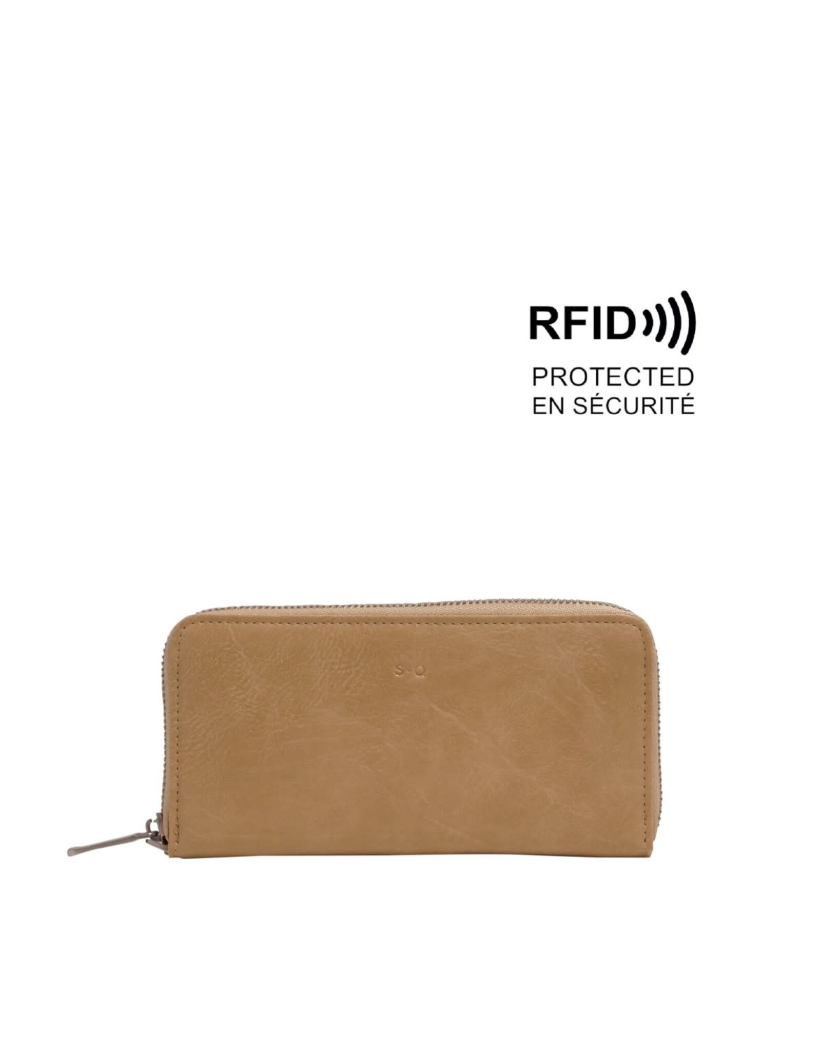 Jezebel Zip-Around Wallet - Light Khaki