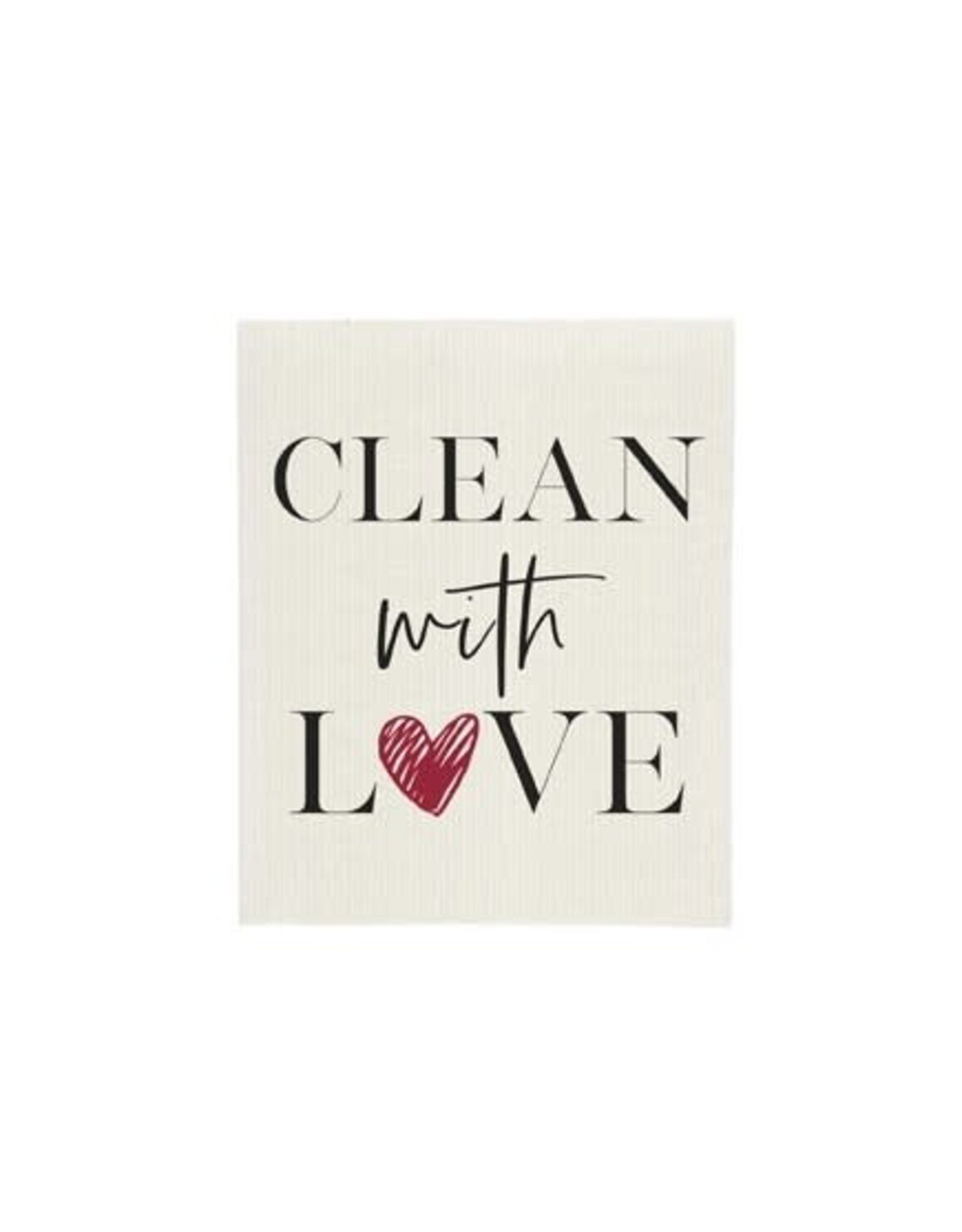Clean With Love Sponge Cloth
