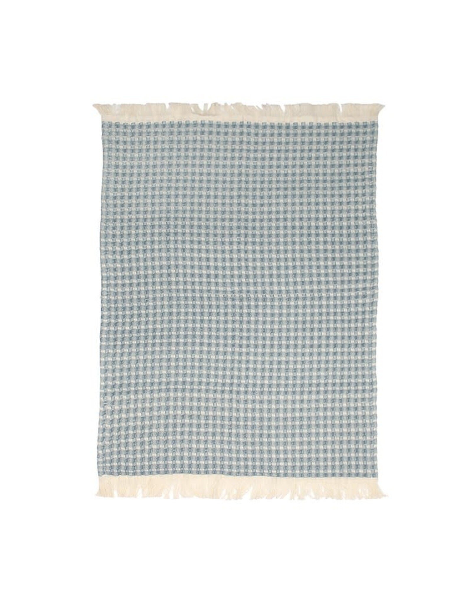 Jumbo Waffle Tea Towel - Blue