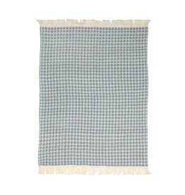 Jumbo Waffle Tea Towel - Blue