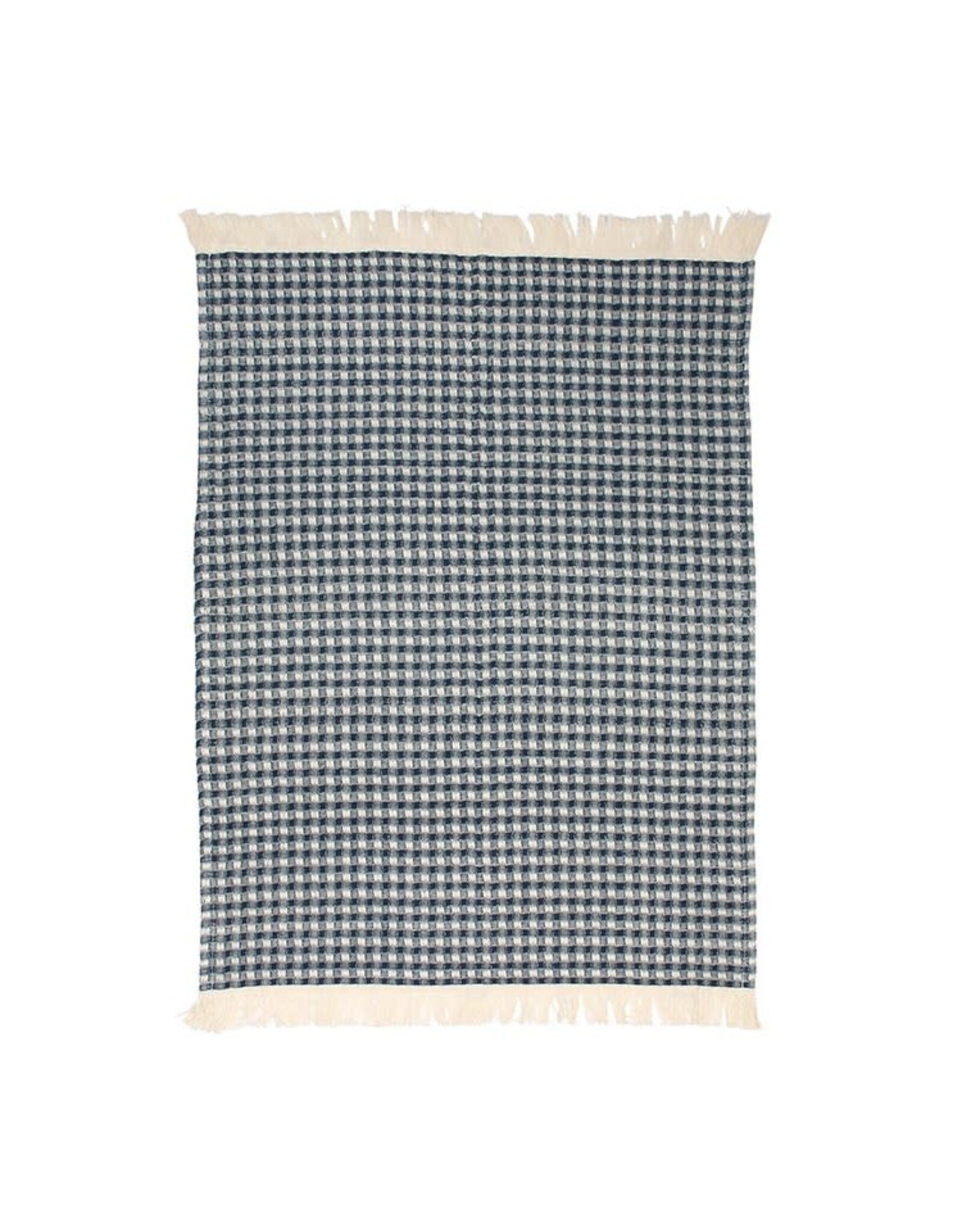 Jumble Waffle Tea Towel - Navy