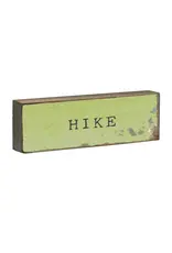 Cedar Mountain Studios Small Word Block - Hike