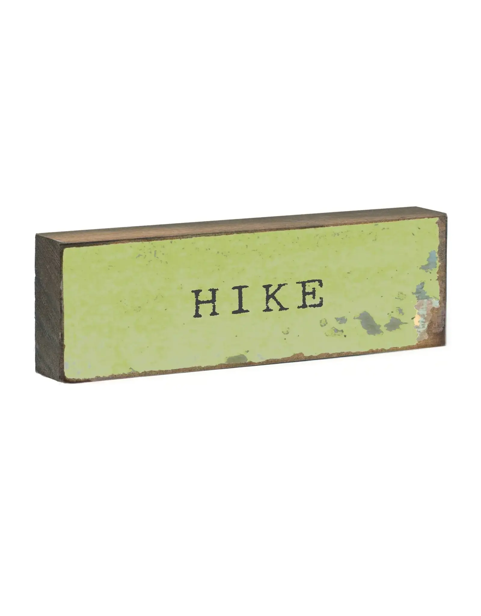 Cedar Mountain Studios Small Word Block - Hike