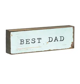 Cedar Mountain Studios Small Word Block - Dad