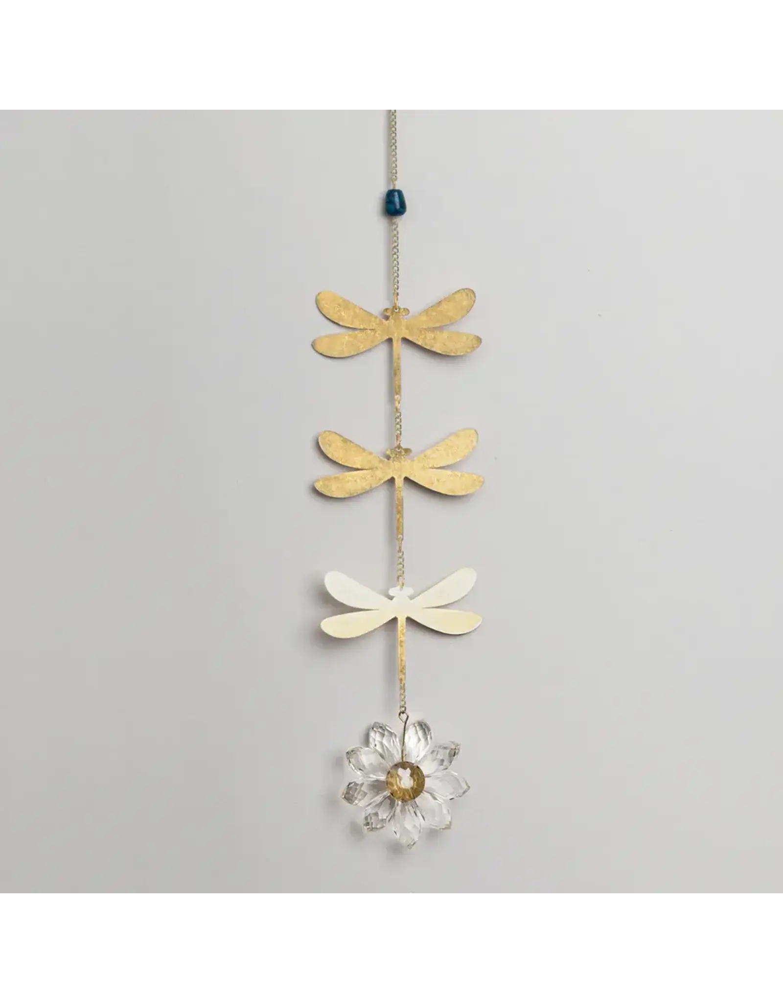 Suncatcher - Dragonfly/Blue Apatite