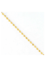 16" Gold Necklace - Ball Chain