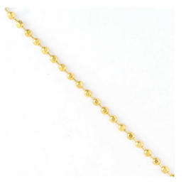 16" Gold Necklace - Ball Chain