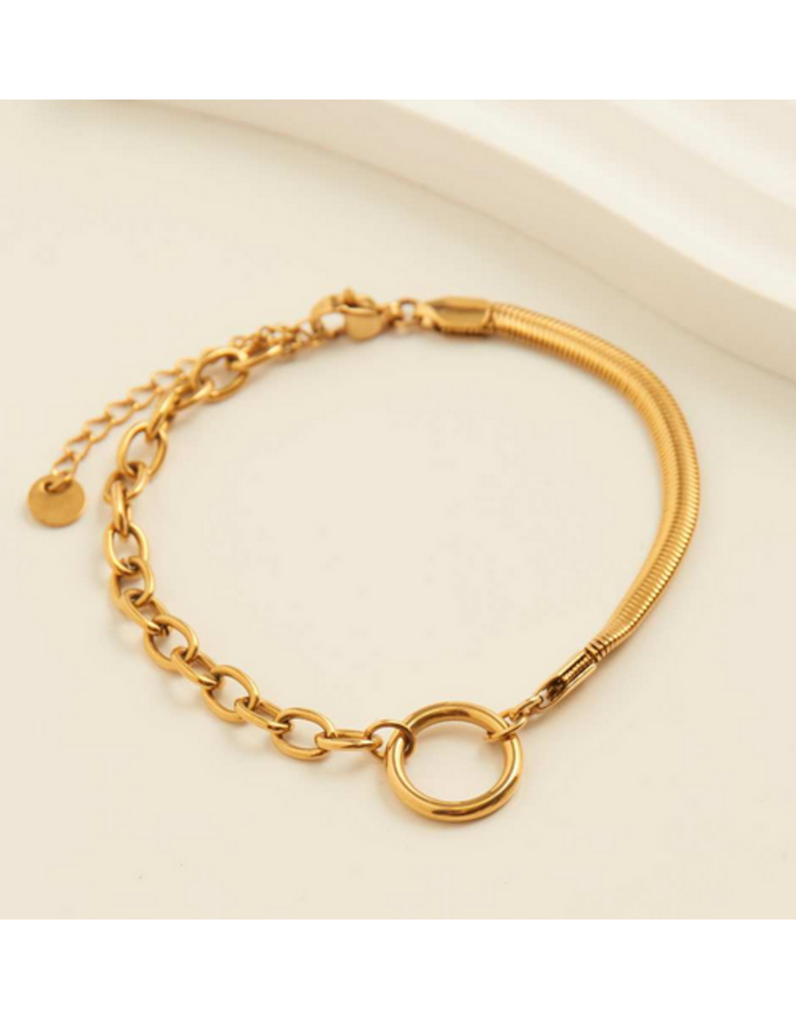 Gold Link Bracelet