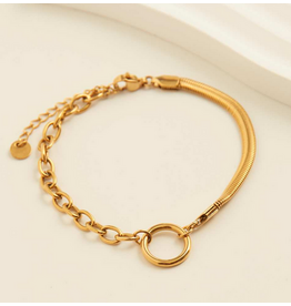 Gold Link Bracelet