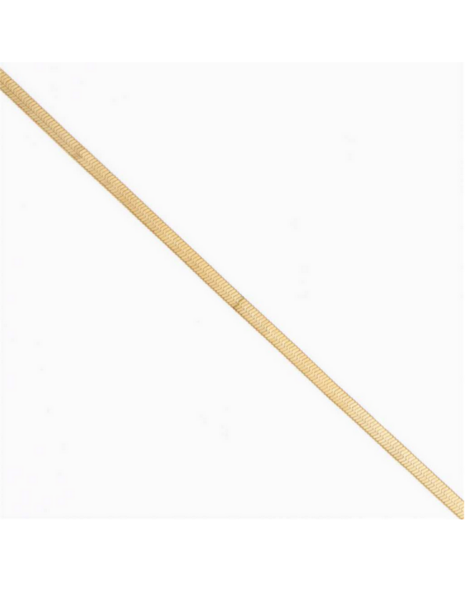 20" Gold Necklace - Snake