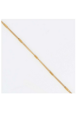 20" Gold Necklace - Satellite
