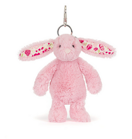 Jellycat Blushkin Blossom Bunny Bag Charm