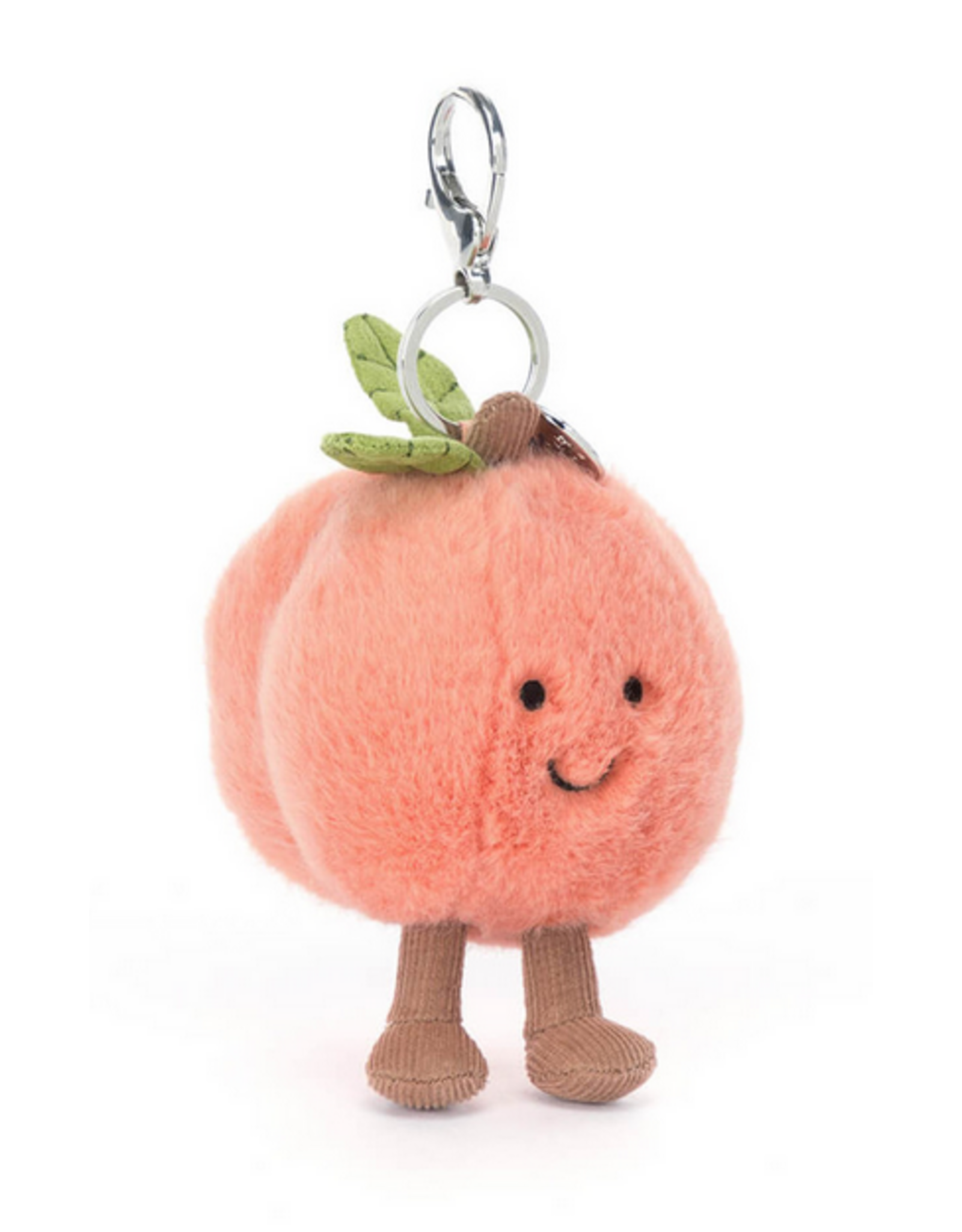Jellycat Amuseables Peach Bag Charm