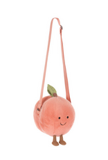 Jellycat Amuseables Peach Shoulder Bag