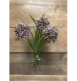 11" Allium Bundle - Mauve
